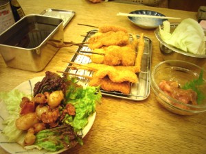 単品メニューもウマい